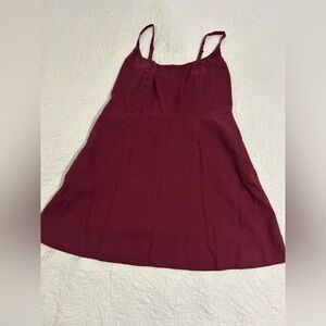 Old Navy Burgundy Dress
